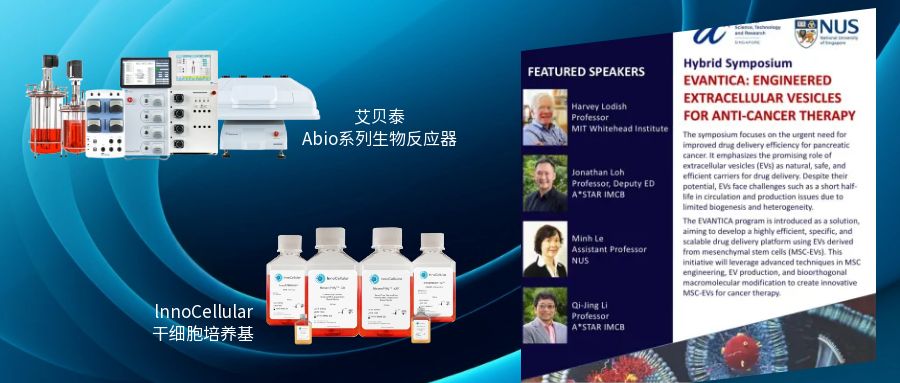 喜訊 | 艾貝泰、InnoCellular與EVANTICA攜手合作推進(jìn)間充質(zhì)干細(xì)胞外泌體抗癌療法技術(shù)開(kāi)發(fā)